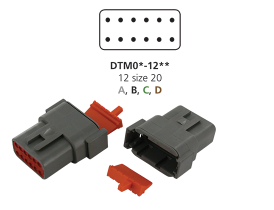 Deutsch Connector 'DTM-Series'